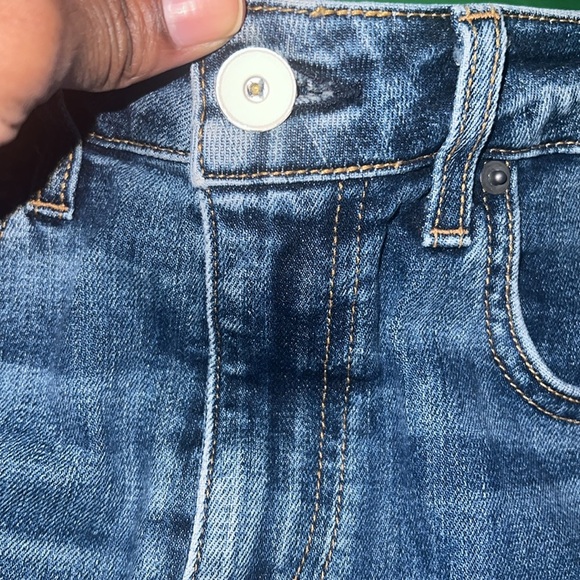 REVOLVE Father’s Daughter High Rise Riley Denim Distressed Skirt size 26 - Picture 5 of 9